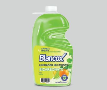 blancox limpiador multiusos bicarbonato 4x3000 ml