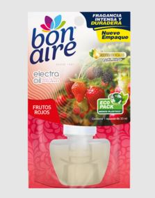 BON AIRE ELECTRA OIL REPUESTO FRUTOS ROJOS 12X25