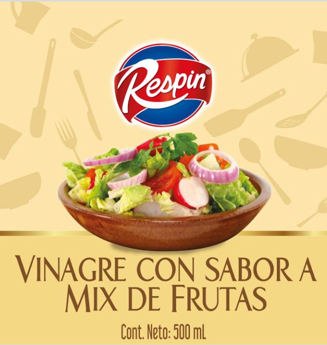 VINAGRE DE FRUTAS RESPIN 24*500