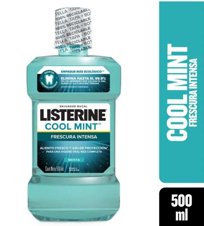LISTERINE COOL MINT12*500G