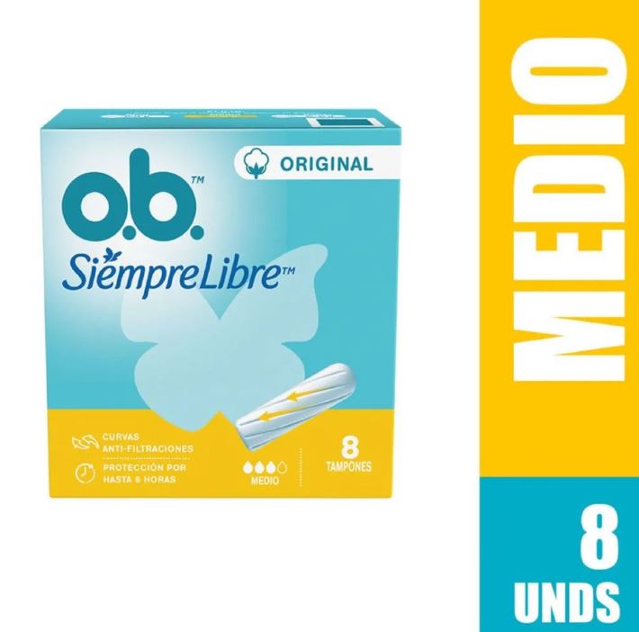 TAMPON JYJ MEDIO OB 20*8