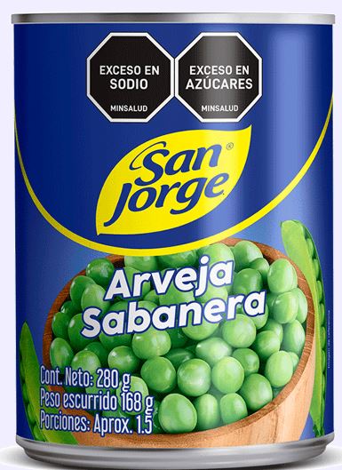 ARVEJA NATURAL0 SABANERA 24*280 SAN JORGE