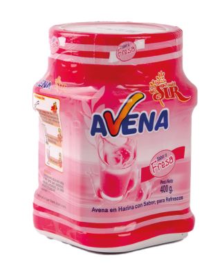 AVENA DEL SUR SABOR  FRESA TARRO 12*400