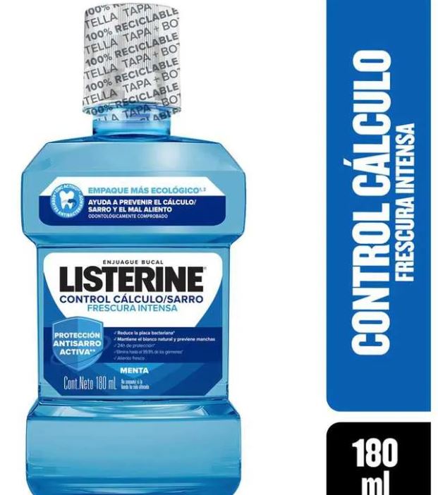 LISTERINE CONTROL CALC 12*180