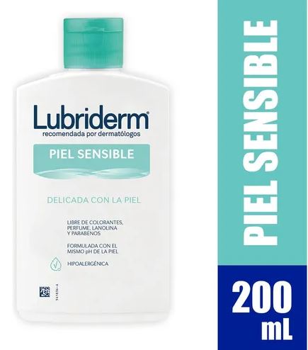 LUBRIDERM PIEL SENS 12*200ML