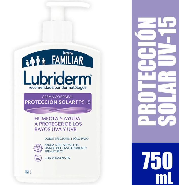 LUBRIDERM UV15 6*750