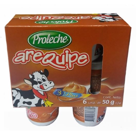 AREQUIPE PROLECHE 24*6*50GR 827195       DISP