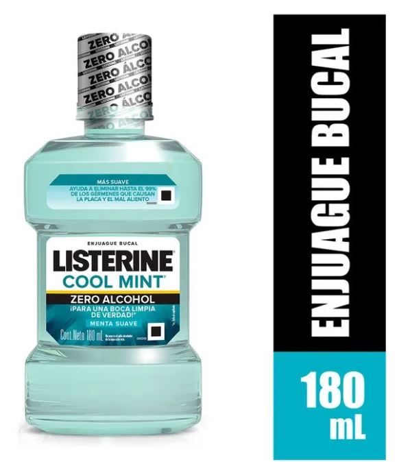 LISTERINE COOL MINT ZERO 12*180ML