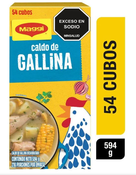 CALDO MAGGI 24DISP*54CUB*594