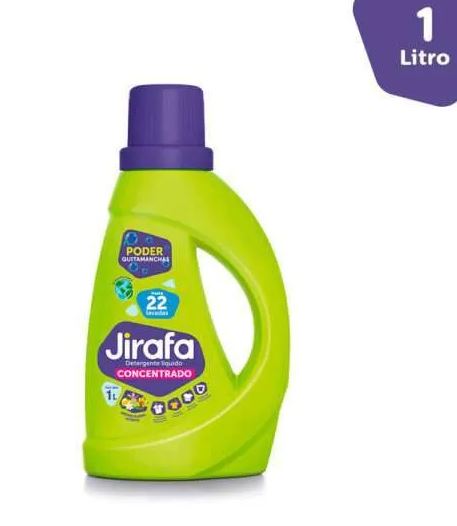 DETERGENTE LIQUIDO ESPECIAL CONCETRADO LA JIRAFA 6X1000