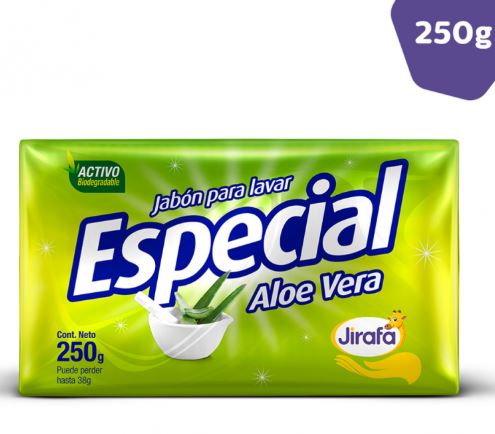 JIRAFA ESPECIAL ALOE VERA 24*250