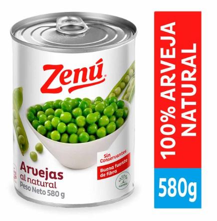 ARVEJA NATURAL ZENU 24x580
