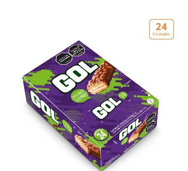 CHOCOLATINA GOL 12x24x28