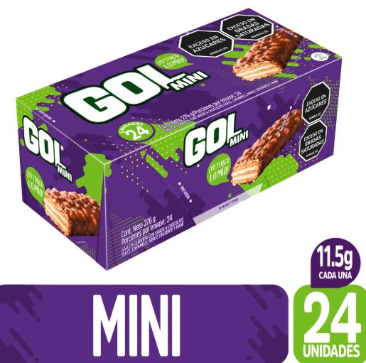 CHOCOLATINA GOL MINI 12x24x12