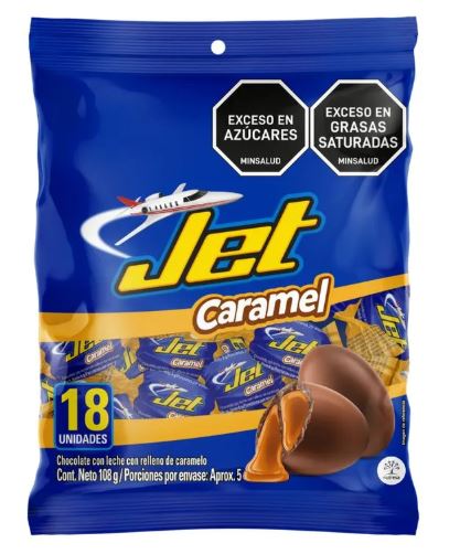CHOCOLATINA JET CARAMEL 24x18x6