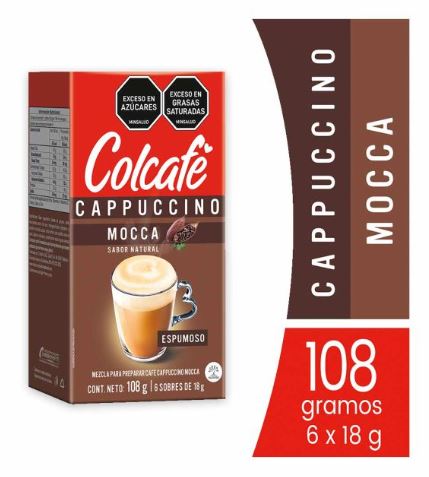 COLCAFE CAPUCINO MOCCA 12DISPx6x18