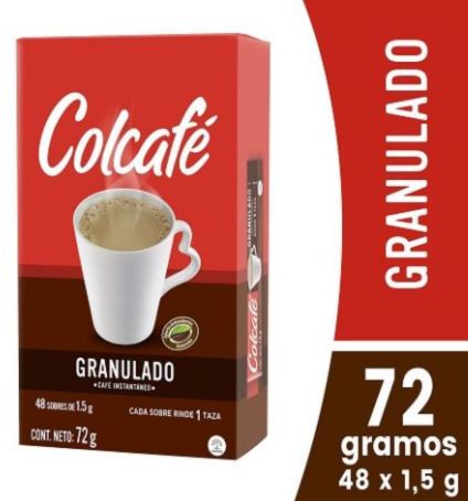 COLCAFE SOBRE 30DISPx48x1.5