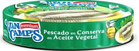 SARDINA VAN EN ACEITE 24x425