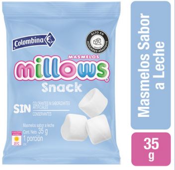 MILLOWS BLANCO SNACK 15BSX1X35