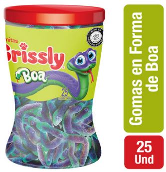 GRISSLY BOA BOMBONERA 8BMx25x25
