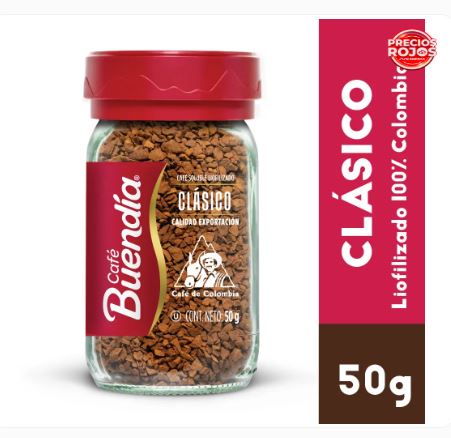 CAFE BUENDIA LIOFILIZADO  24x50