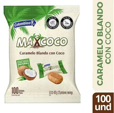 CARAMELO MAX COCO  16BSx100