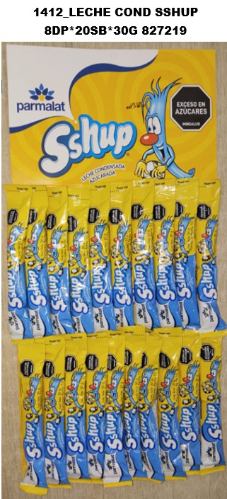 LECHE CONDENSADA SSHUP 8X20X20