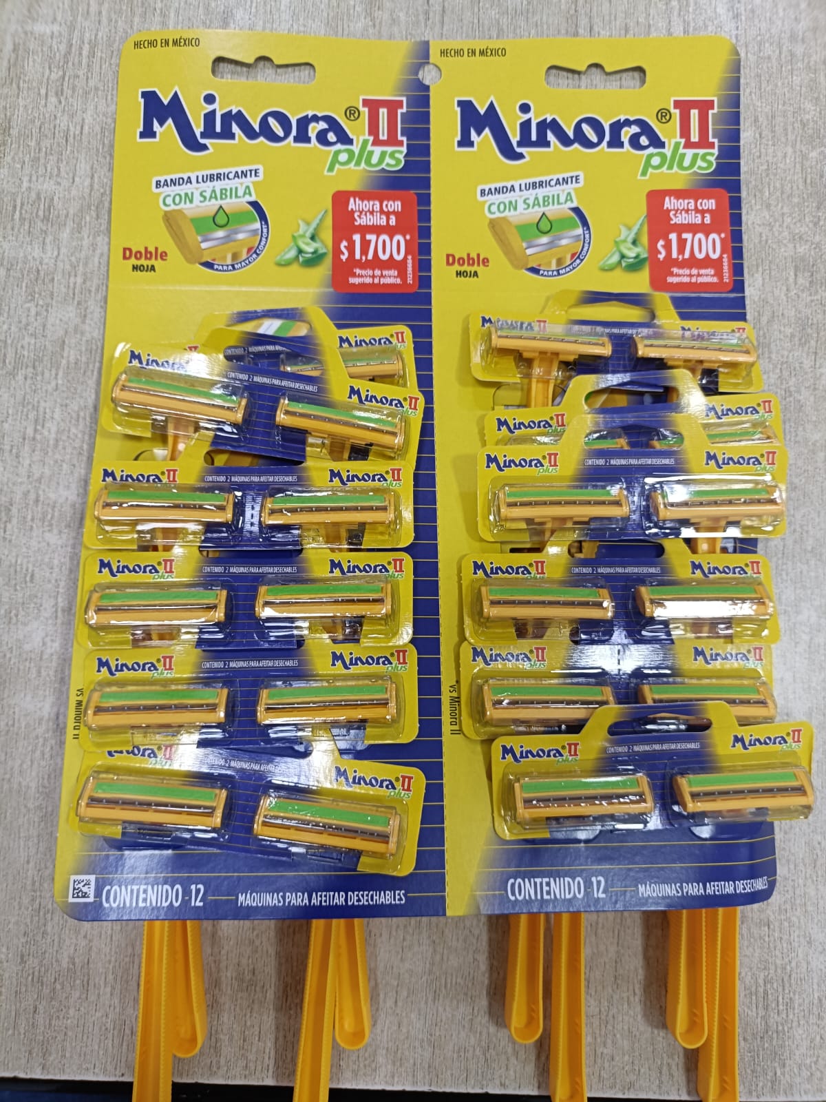 MINORA MAQUINA II 24DISP*24UN