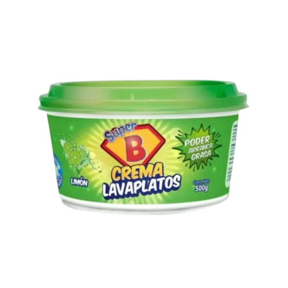 SUPER B LAVA LOZA LIQ LIMON 18*500GR 945 UND