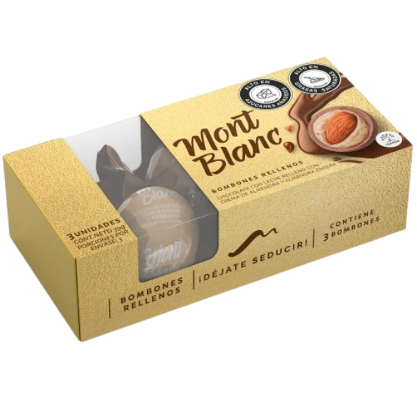 CHOCOLATINA MONTBLANC 24DP*2U*13G 0968   UND