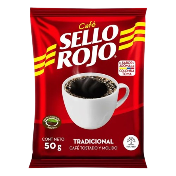 CAFE SELLO ROJO 24LB*50 GR 3320          LIBRA