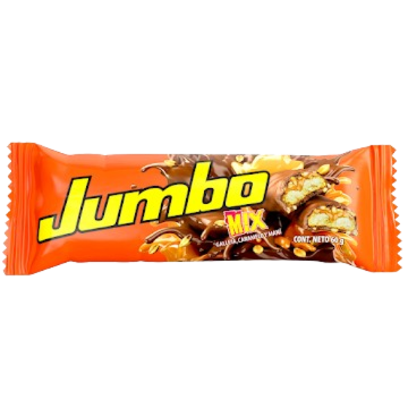 CHOCOLATINA JUMBO MIX 12*12*60G 15160    DISP