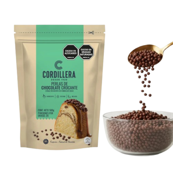 PERLAS DE CHOCOLATE CROCANTE 10BL*500GR  BOLSA
