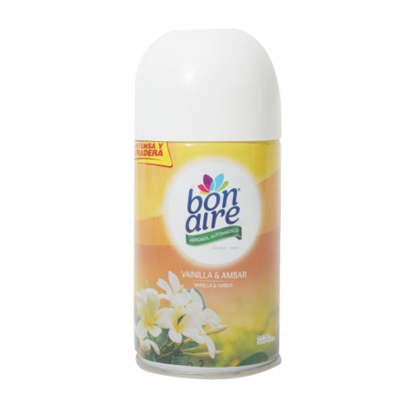 BON AIRE AEROSOL VAINILLA 12*250ML 0204  UND