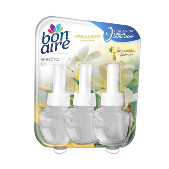 BON AIRE ELECTRA RPT*3 VAIN 12*25ML 0404 UND