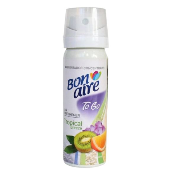 BON SPRAY TO GO BRISA TROPICAL 12*60ML 0 UND