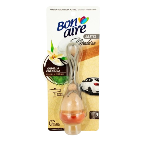 BON AIRE AUTO MADEIRA VAINI 12*6ML 0103  UND