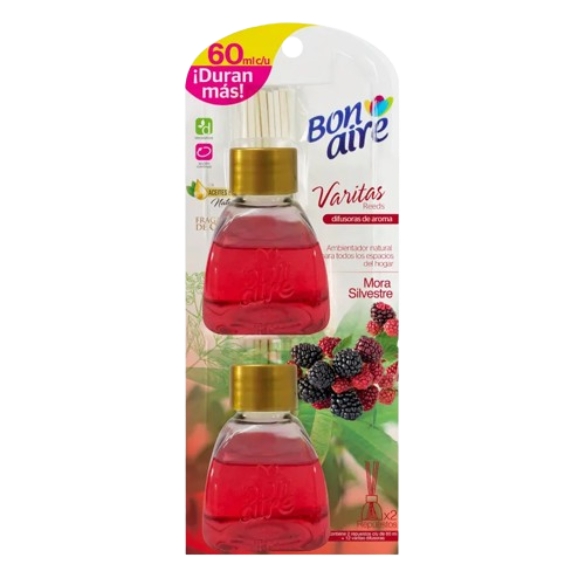 BON VARITAS MORA SILVEST 12*2*60ML 0107  UND