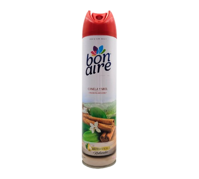 BON SPRAY CANELA Y MIEL 12*400ML 30108   UND