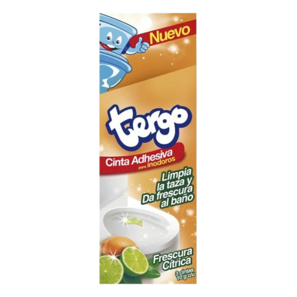 TERGO CINTA ADHESIVA CITRICA 24*3*10GR   UND