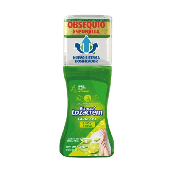 LOZALIQUIDO LIMON 12*850ML+ESPO 0570     UND