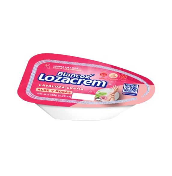 LAVALOZA CREM ALOE 12*150G   4261        UND