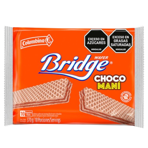 BRIDGE IND CHOCOMANI  12*10*33GR  20401  UND