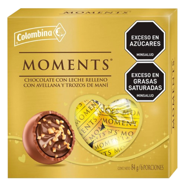 MOMENTS CHOCOLATE 12*6UND*84GR 13888     DISP