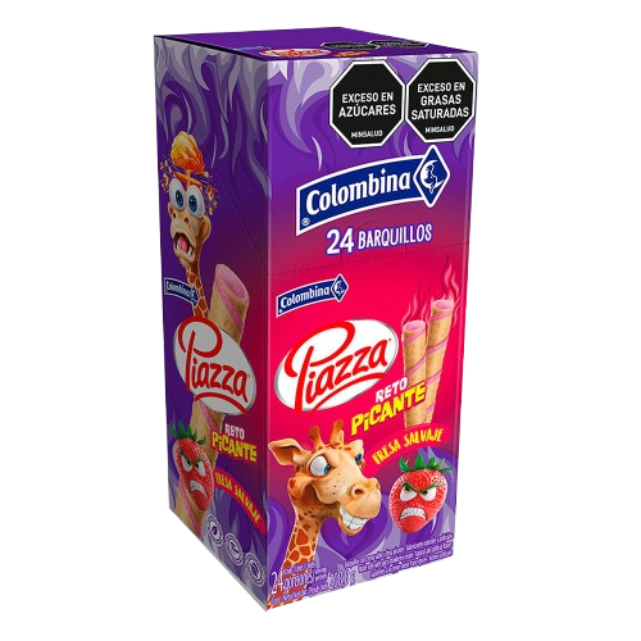 PIAZZA JIRAF FRESA SALVAJE12DP*24 20813  DISP