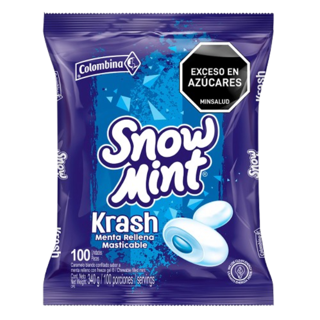 SNOW MINT 18BS*100UN  13968              BOLSA