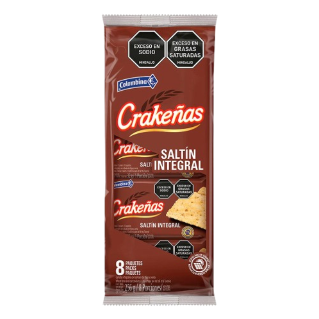 CRAKEnAS SALTIN INTEGR 24BS*8 2590       BOLSA
