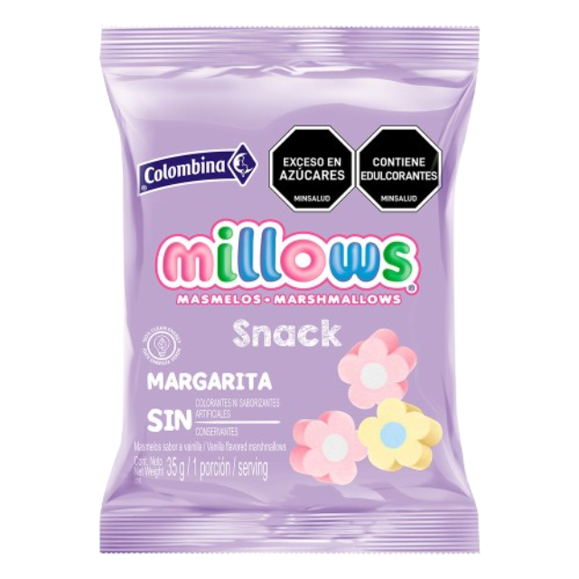 MILLOWS MARGARITA 12BS*145G  2334        BOLSA