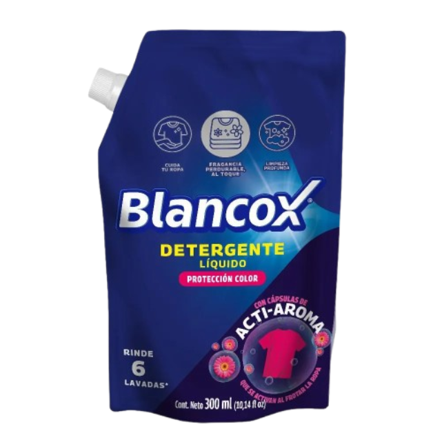 DETERG LIQ REGULAR BLANCOX 12*300ML 0564 UND