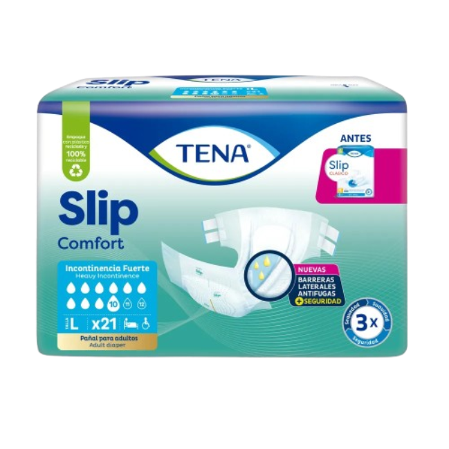 PANAL TENA SLIP CONFORT MEDI 24*1 202323 UND